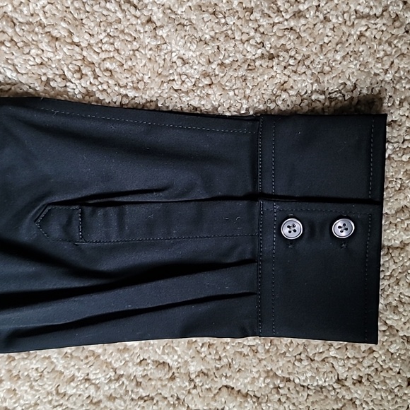 NWT Banana Republic easy care non-iron dress shirt tailored fit, size 10 - Picture 11 of 12